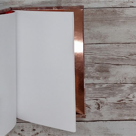 Purple Fabric Cover Journal, Upcycled Journal, Rebound Book Notebook - Picture 3 of 10